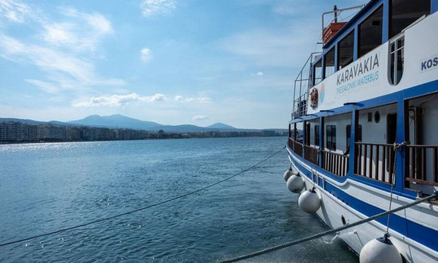Θεσσαλονίκη: Ξεκίνησαν τα δρομολόγια τα καραβάκια