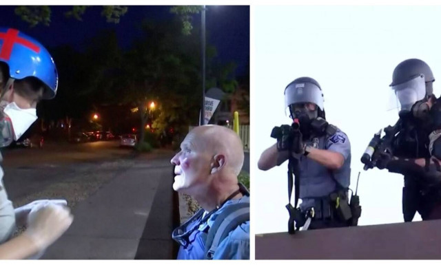 ΗΠΑ - Οργή για τον Φλόιντ: Μέλη του Reuters τραυματίστηκαν από πλαστικές σφαίρες σε διαδηλώσεις