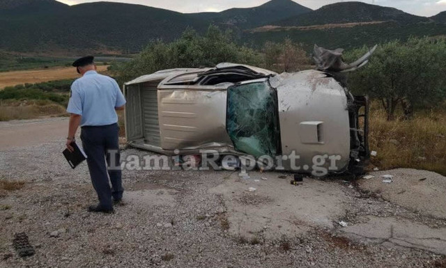 Τραγωδία στην Λαμία: Νεκρός 40χρονος σε σοκαριστικό τροχαίο (pics&vid)