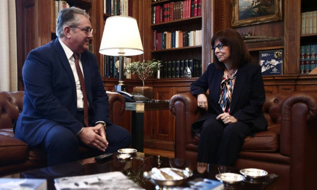 Συνάντηση Σακελλαροπούλου - Κουτσούμπα: Στο επίκεντρο οι εξελίξεις στα ελληνοτουρκικά