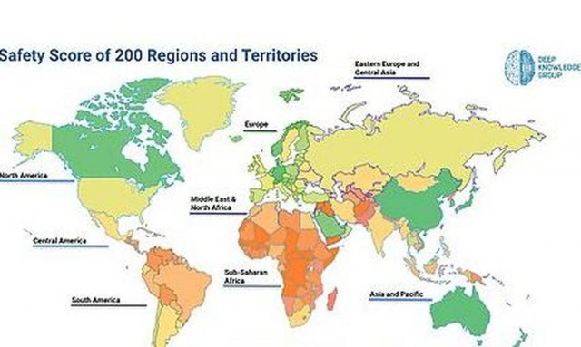 Κορονοϊός: Αυτές είναι οι 100 πιο ασφαλείς χώρες - Η θέση της Ελλάδας