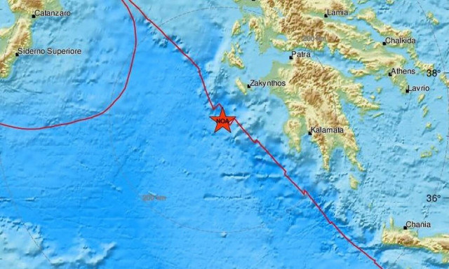 Σεισμός κοντά στη Ζάκυνθο (pics)