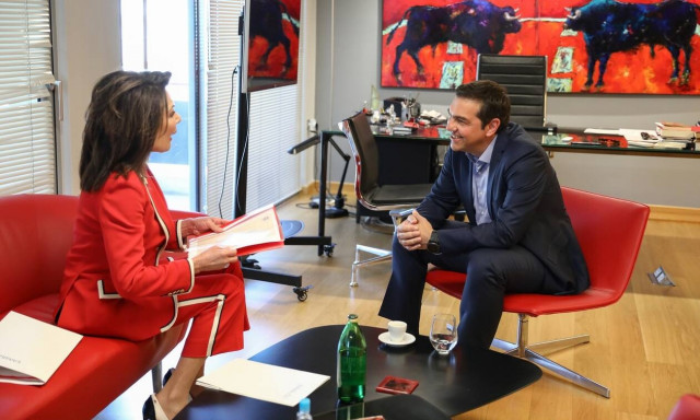 Συνάντηση Τσίπρα - Αγγελοπούλου για το έργο της Επιτροπής «Ελλάδα 2021»