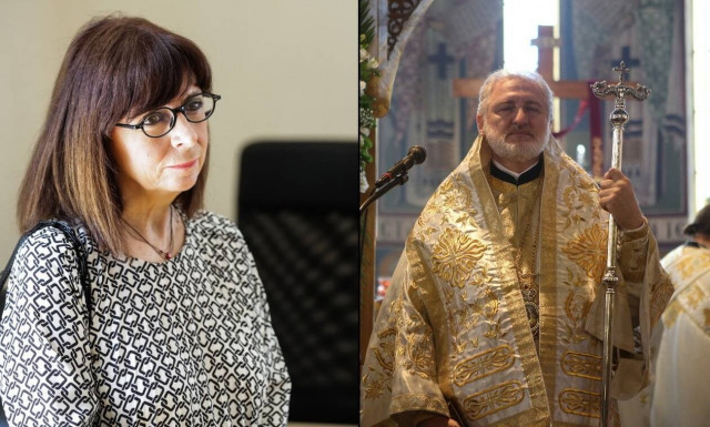 Επικοινωνία της Προέδρου της Δημοκρατίας με τον Αρχιεπίσκοπο Αμερικής Ελπιδοφόρο