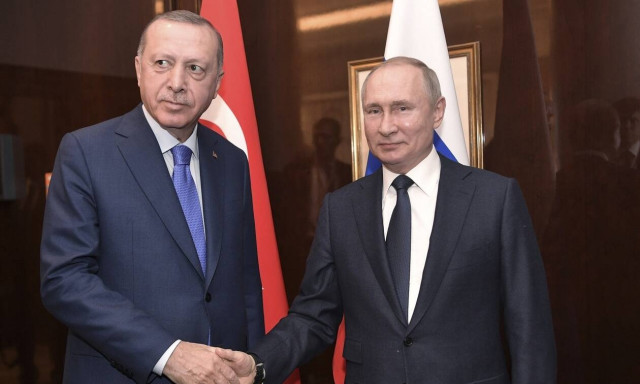 Επικοινωνία Πούτιν - Ερντογάν: Στο μενού Λιβύη και Συρία 
