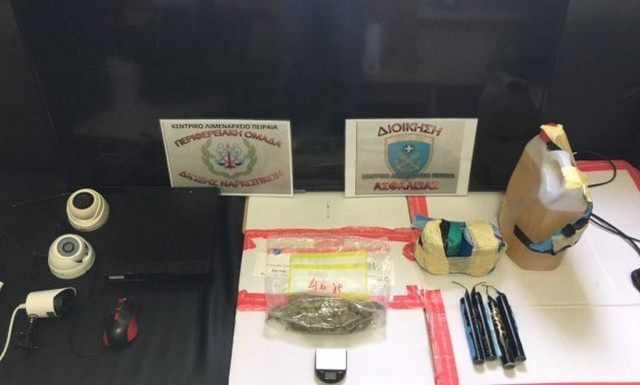 Επιχείρηση εντοπισμού ναρκωτικών και εκρηκτικού μηχανισμού στην Αγία Βαρβάρα