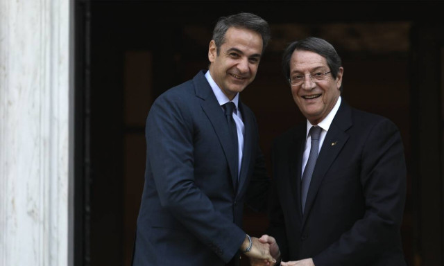 Τηλεφωνική επικοινωνία Κυριάκου Μητσοτάκη με Νίκο Αναστασιάδη