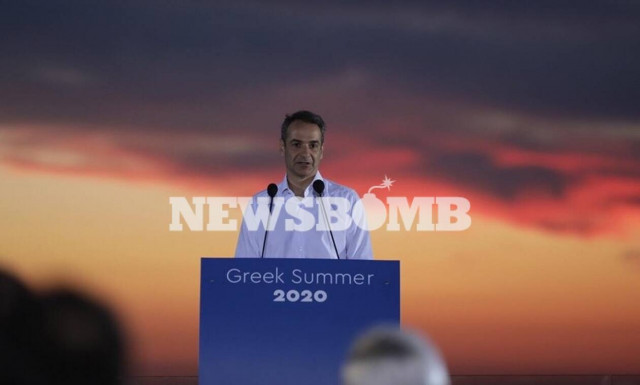 Το Newsbomb.gr στη Σαντορίνη - Μητσοτάκης: «Ελάτε Ελλάδα - Προχωράμε μπροστά»