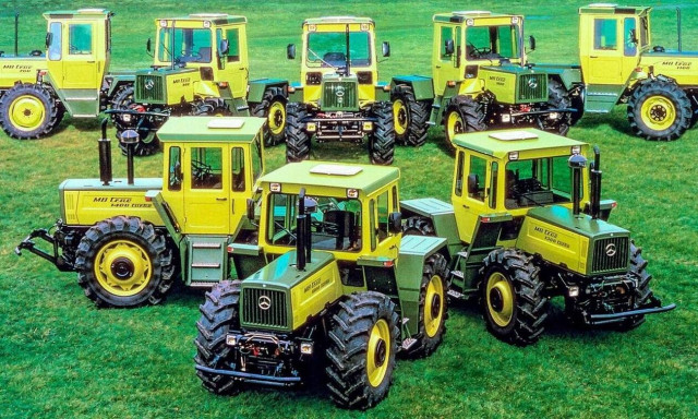 Το ξέρετε πως η Mercedes κατασκεύαζε και τρακτέρ;