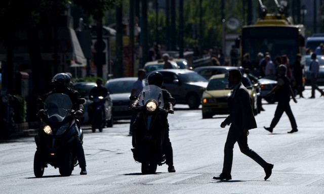 Μεγάλος Περίπατος - Κίνηση: «Κόλαση» το κέντρο της Αθήνας