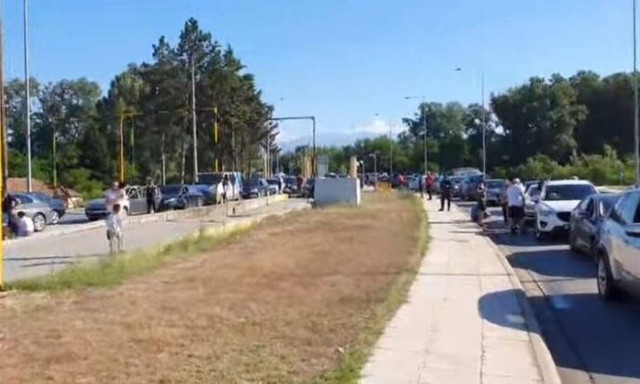 Traffic at Promachonas border station very high for second consecutive day