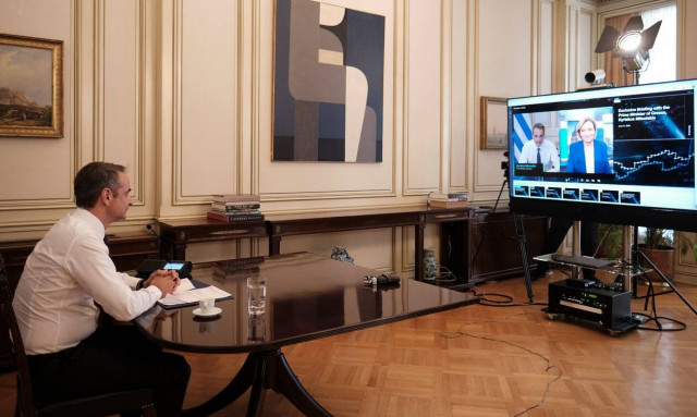 Μητσοτάκης στο Bloomberg: Εξαιρετικά ισχυρή ανάκαμψη το 2021