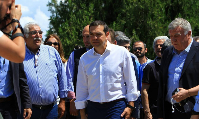 SYRIZA's Tsipras: There is a feeling that the government doesn't understand the problems of the farm