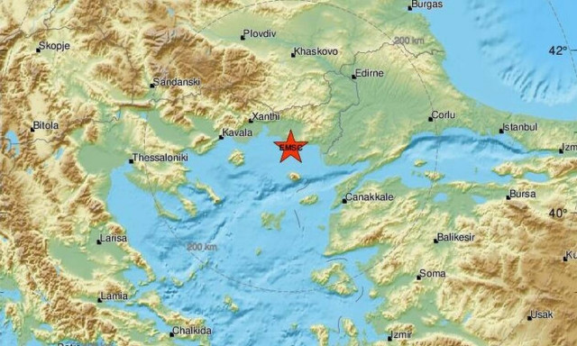 Σεισμός ΤΩΡΑ κοντά στην Αλεξανδρούπολη (pics)