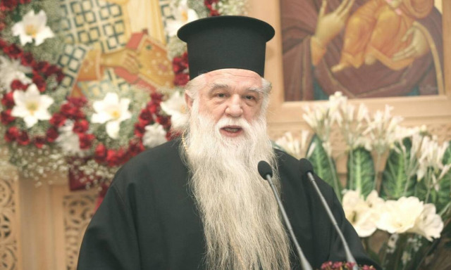 Επιμένει ο Αμβρόσιος για τον αφορισμό Μητσοτάκη, Κεραμέως, Χαρδαλιά