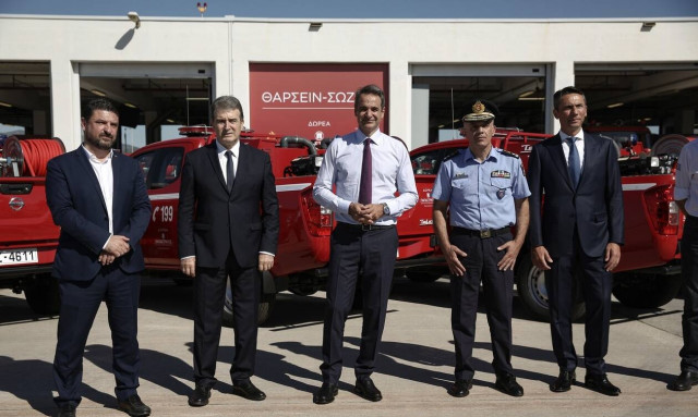 Μητσοτάκης: Πιο έτοιμοι από ποτέ να αντιμετωπίσουμε τις φωτιές