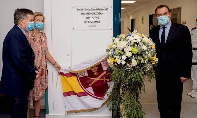 Παναγιωτόπουλος: Εγκαινίασε νέα νοσηλευτική μονάδα στο Στρατιωτικό Νοσοκομείο