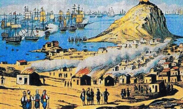 Σαν σήμερα το 1824 οι Τούρκοι καταστρέφουν τα Ψαρά