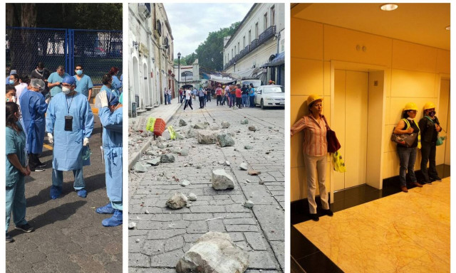 Σεισμός Μεξικό: Οι πρώτες εικόνες μετά το χτυπήμα των 7,4 Ρίχτερ