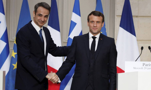 Επικοινωνία Μητσοτάκη - Μακρόν: Στο επικέντρο οι εξελίξεις στην Αν. Μεσόγειο