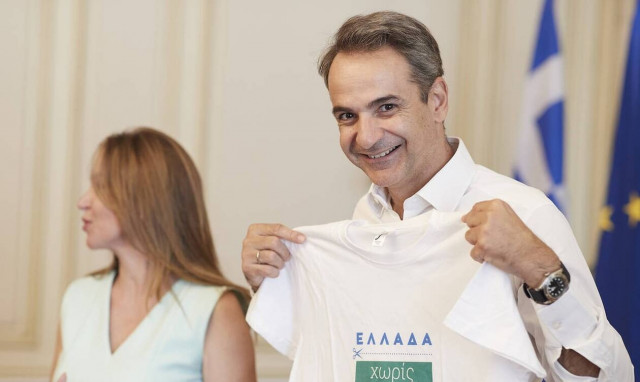 Μητσοτάκης: Στα «σκαριά» νομοσχέδιο για τα πλαστικά μίας χρήσης