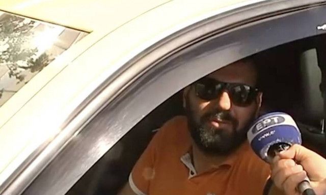 Απάντηση-έπος ταξιτζή στο Σύνταγμα: «Είμαστε παράνομοι» (video)