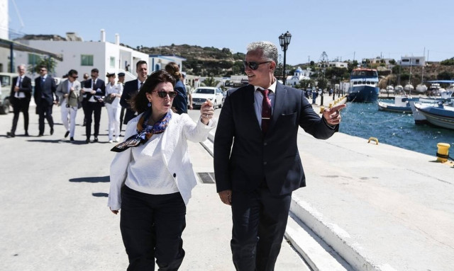 «Ζορίστηκαν» οι Τούρκοι: «Δικό μας το Αγαθονήσι που πήγε η Σακελλαροπούλου»