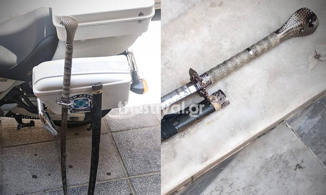 Θρίλερ στη Θεσσαλονίκη: Συνελήφθη 43χρονος με σπαθί σαμουράι