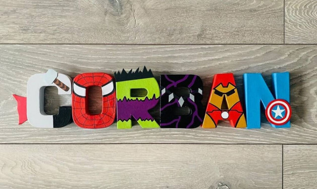 DIY ιδέες διακόσμησης με γράμματα για το παιδικό δωμάτιο (vid) 