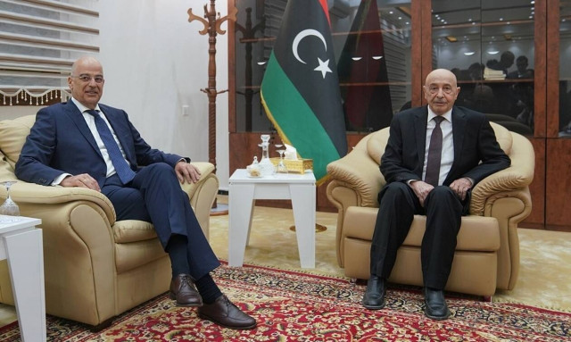 Δένδιας από Βεγγάζη: Ναι σε ΑΟΖ Ελλάδας - Λιβύης - Ιστορικές οι ευθύνες Ερντογάν