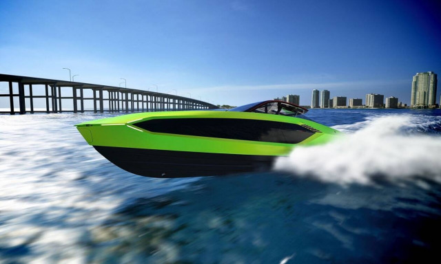 To σούπερ σκάφος της Lamborghini είναι τόσο όμορφο όσο και τα αυτοκίνητά της