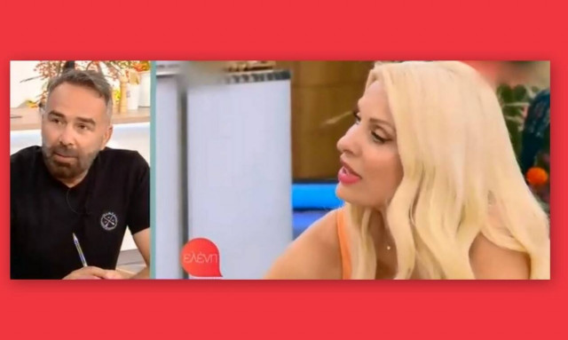 Γρηγόρης Γκουντάρας: Η οff camera συζήτηση με την Ελένη Μενεγάκη 