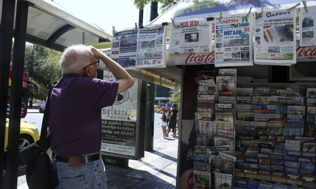 Athens Newspapers Headlines
