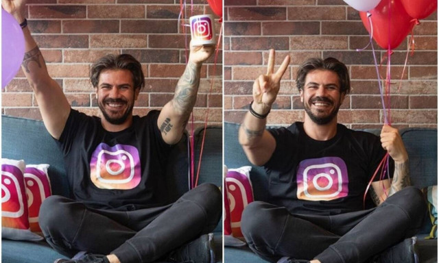 Άκης Πετρετζίκης: Έφτασε τους 1,5 εκατ. followers στο Instagram και το γιορτάζει!