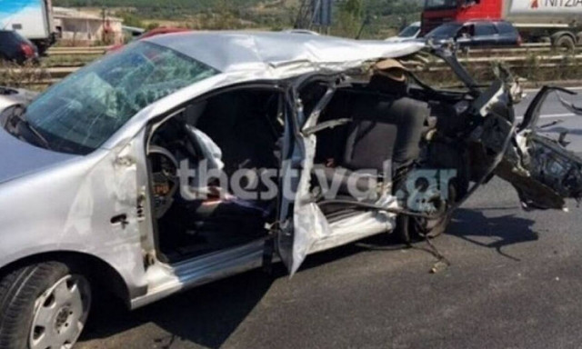 Θανατηφόρο τροχαίο σε παράδρομο της Εγνατίας Οδού