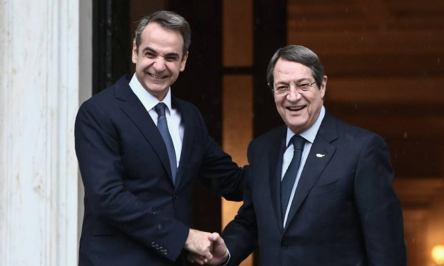 Στην Αθήνα ο Νίκος Αναστασιάδης - Συναντά Μητσοτάκη και Σακελλαροπούλου