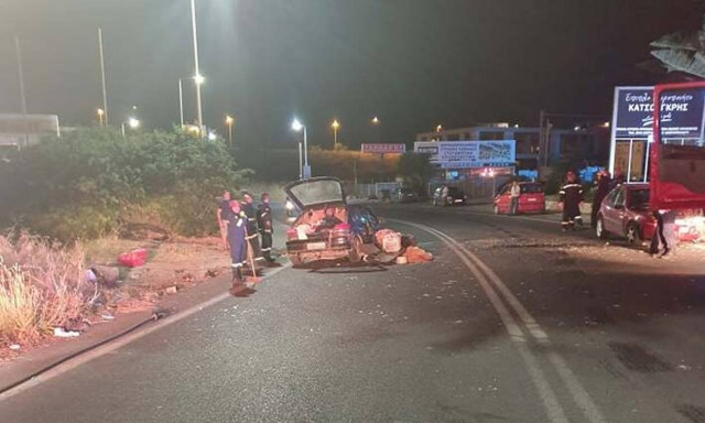 Κρήτη: Πήγαινε να δει τη γυναίκα του στο νοσοκομείο και σκοτώθηκε σε τροχαίο