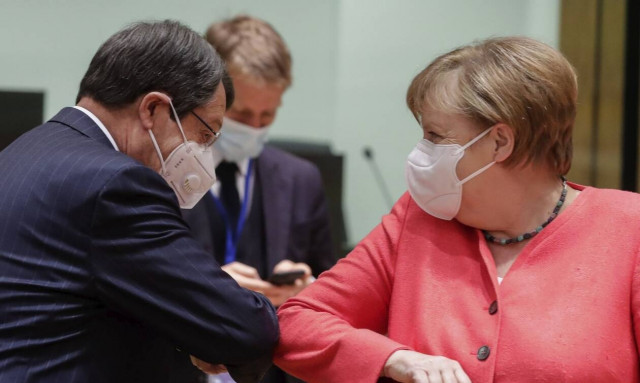 Σύνοδος Κορυφής: Η βαθμολογία των ηγετών για τη χρήση μάσκας - Τι πήρε ο Κυριάκος Μητσοτάκης