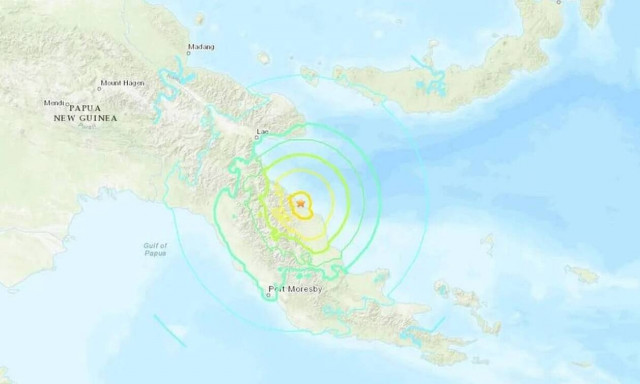 Ισχυρός σεισμός στην Παπούα Νέα Γουινέα 