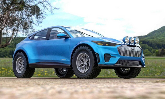 Αυτή η ηλεκτρική Ford Mustang Mach-E θα κινείται χωρίς πρόβλημα και στο χώμα