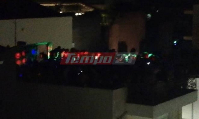 Κορονοϊός: Χαμός σε ταράτσα στην Πάτρα - Πάνω από 100 άτομα έκαναν... πάρτι