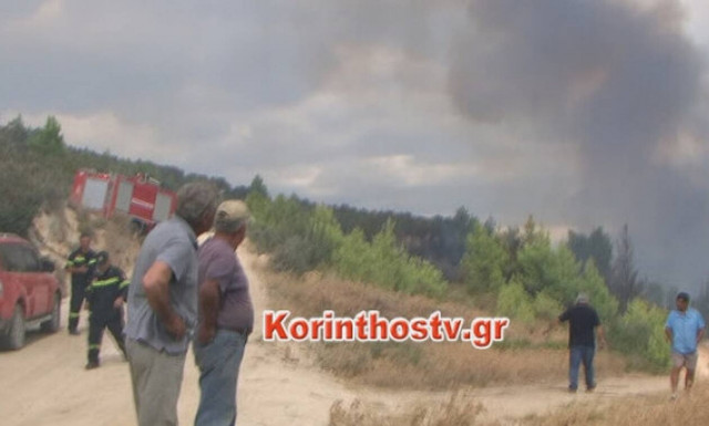 Φωτιά ΤΩΡΑ στο Κιάτο