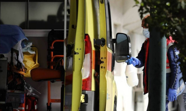 Θεσσαλονίκη: Πτώση εργάτη από σκαλωσιά στο κέντρο της πόλης