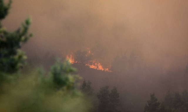Μάχη με τις φωτιές στην Κορινθία: Δύο μέτωπα σε Λουτράκι και Ισθμό εκτός από τις Κεχριές