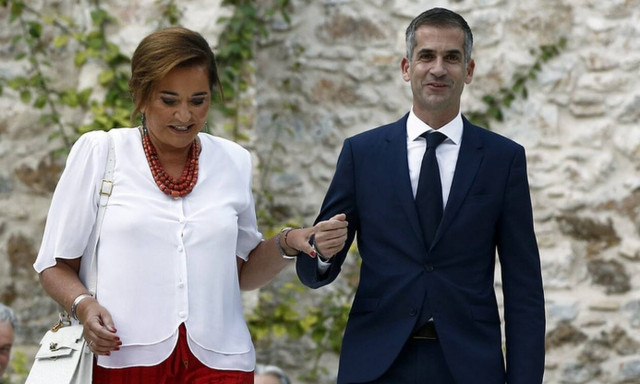 Η εντυπωσιακή εμφάνιση της Ντόρας Μπακογιάννη στο Προεδρικό Μέγαρο (pics)