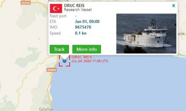 Oruc Reis: Δείτε LIVE πού βρίσκεται το τουρκικό ερευνητικό - Θρίλερ στο Αιγαίο