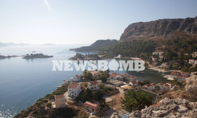 Αποστολή Newsbomb.gr: Ηρεμία στο Καστελόριζο εν αναμονή επισκεπτών
