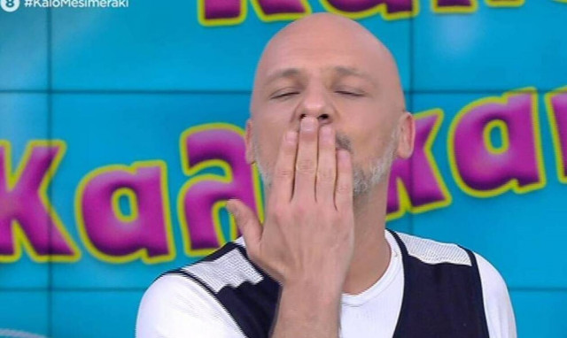 Ο Μουτσινάς «γυρίζει» το τρέιλερ της νέας σεζόν και γίνεται χαμός στο πλατό