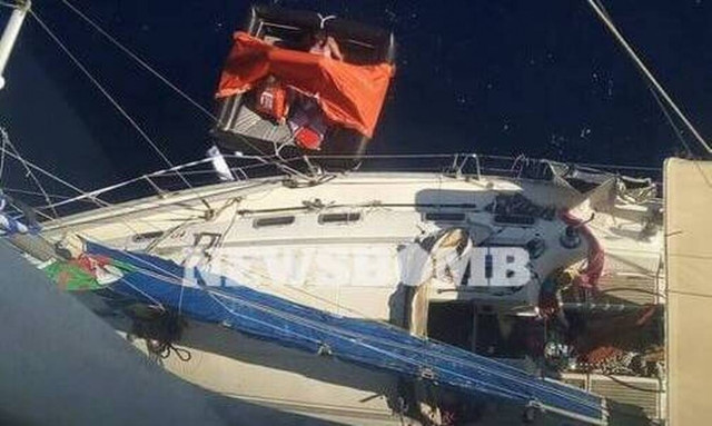 Βυθίστηκε το ιστιοφόρο που έμεινε ακυβέρνητο ανοιχτά της Καρύστου (pics)