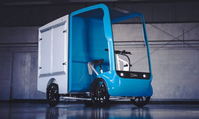 EAV 2Cubed Ecargo: To ελαφρύ όχημα μεταφορών με πεντάλ και ηλεκτρική υποβοήθηση